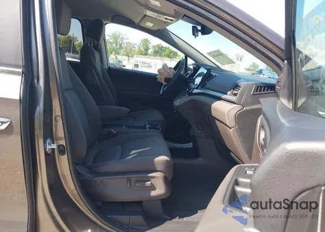 2022 Honda Odyssey Ex z USA, uszkodzony, nr VIN 5FNRL6H51NB023507